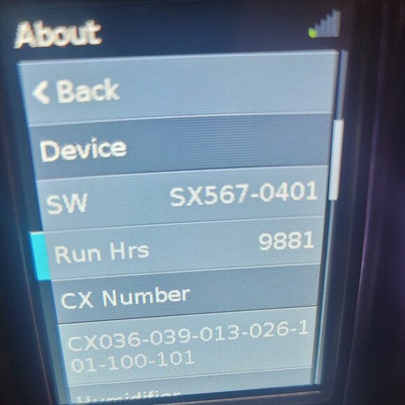 ResMed Air sense 10 Auto set with Accessories and 9881 Run Hours - Picture 2 of 16